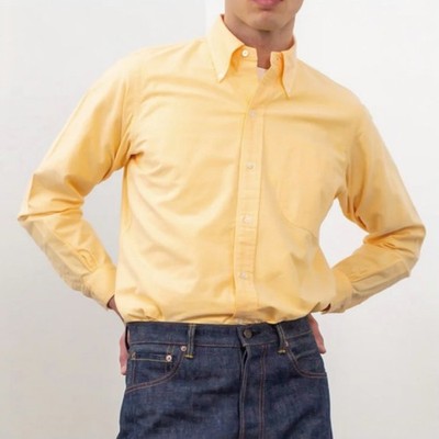 Anatomica Paris Ideal Oxford Button Down Shirt Made in Japan Cotton Size S