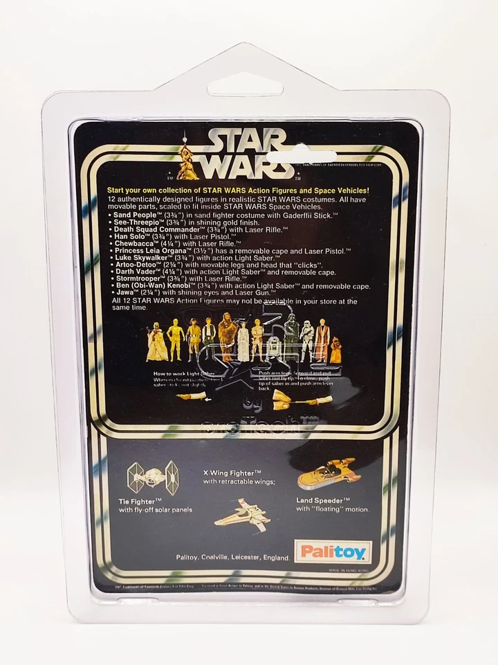 1977 PALITOY STAR WARS 12 BACK-B - DEATH SQUAD COMMANDER - CASED & GREAT COND - Image 2 of 4