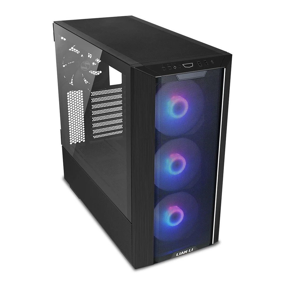 Lian Li LANCOOL III RGB Tempered Glass ATX Mid-Tower Computer Case - Black - Image 2 of 4