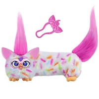 Furby DJ Furblets Berry-Cup-Cake Weiß-Rosa Gemustertes Elektronisches
