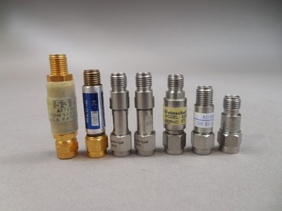 NOS - Lot of (7) Attenuators Weinschel, MA-Com, SMA