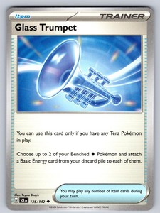 Glass Trumpet 135/142 Stellar Crown Uncommon Trainer