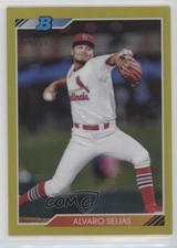 2020 Bowman Heritage Chrome Prospects Gold Refractor 14/50 Alvaro Seijas 2f9