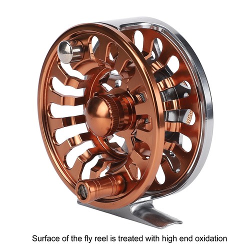 Double Color 5/6 Fly Reels CNC Machined Aluminium Alloy 3 Bearing Fly Fish FG - Picture 13 of 23