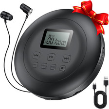 Tragbarer CD-Player CD Spieler Persönliche CD Player mit Kopfhörer LCD Display A