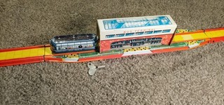 Technofix Bus terminal clockwork tinplate working