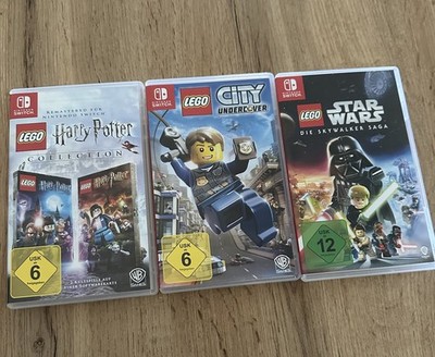 Nintendo Switch Lego city undercover + Star Wars Skywalker Saga + Harry Potter