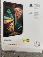 zagg glass elite screen protector ipad pro 12.9 inch 6th/5th/4th/3rd generation