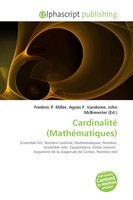 Frederic P. Miller (U. A.) | Cardinalité (MathéMatiques) | Taschenbuch (2026)