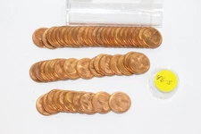 1946-S "BU" LINCOLN WHEAT CENT ROLL   # 0458