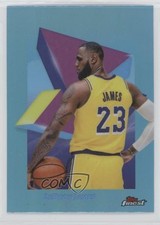 2024-25 Topps Finest Common Sky Blue Refractor LeBron James #45 pe8