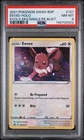 2021 POKEMON SWSH BLACK STAR PROMO #127 EEVEE-HOLO PSA 8
