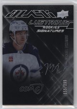 2022 SPx UD Black Lustrous Rookie Signatures Tier 1 Michael Eyssimont Auto 5za