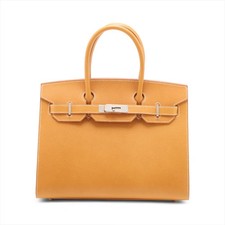 Hermès Birkin 30 Serie Vash Granet Natural sable Silver Metal Fittings K: 2025