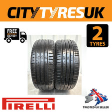 5.5MM-6MM X2 TYRES 225 40 19 93Y PIRELLI⭐ P ZERO PZ4 RUNFLAT 225/40R19