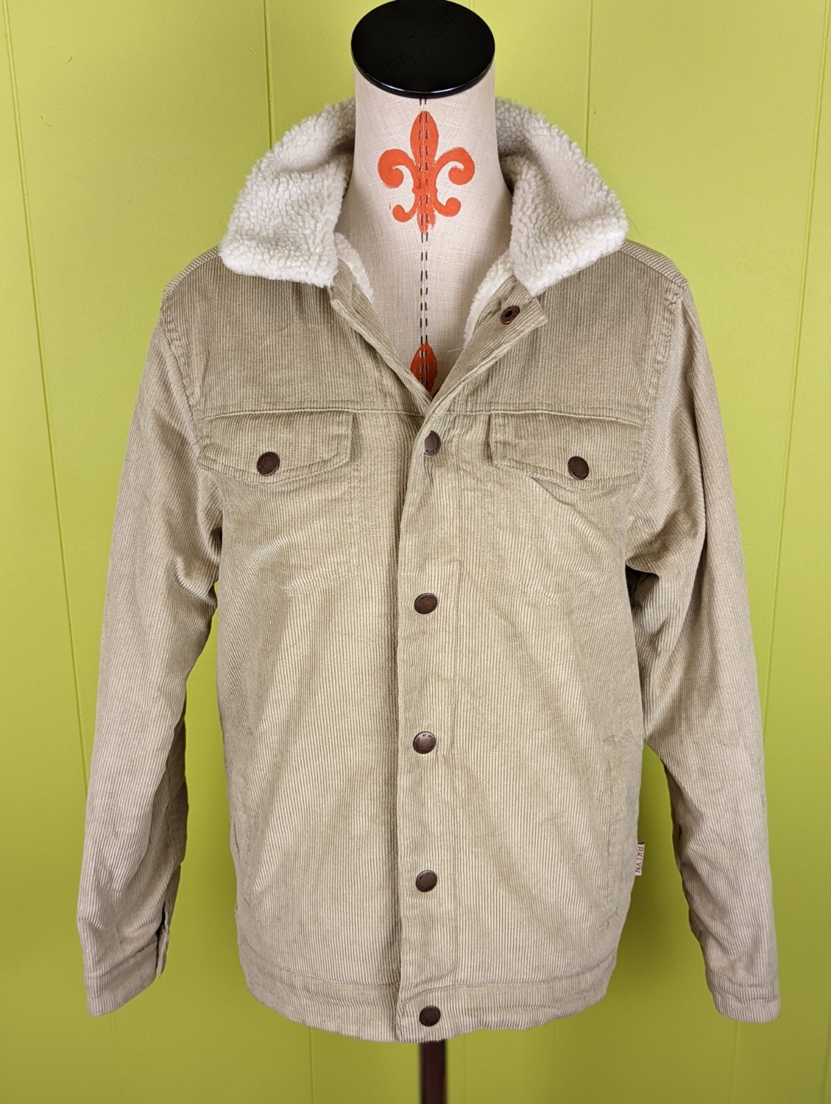 Brooklyn Cloth Men's S Corduroy Trucker 