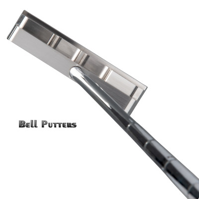 Bell RH No-Offset 360 Golf Putter-32'' - 38'' Center shaft Winn Midsize Grip Matte