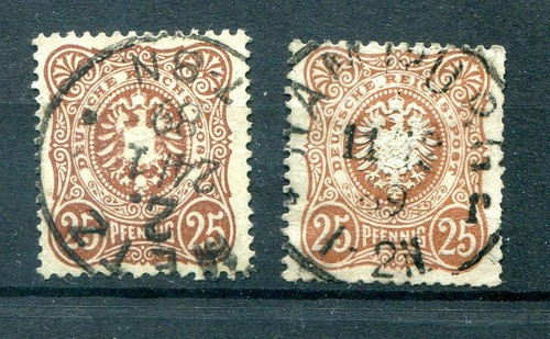 DR-Pfennigzeit 43c + approx Two Colors Gest. BPP 42EUR (77624)