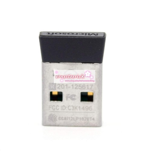 USB Dongle Receiver 1496 BK for Microsoft Wireless Mobile Mouse 3500 4000 - Picture 3 of 4