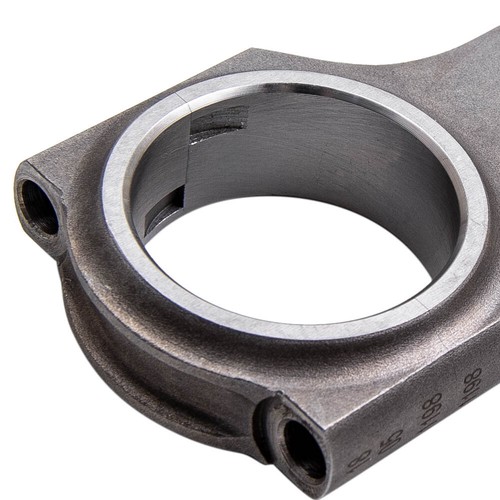 4x H-beam Forged Connecting Rods Conrods For Honda Civic CRX D16 D Series 5.394" - Picture 11 of 12