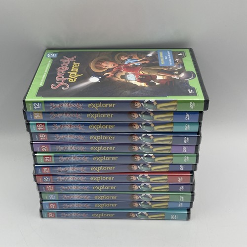 Superbook Explorer DVD Set of 12 Animated Bible Stories - educational video - Picture 2 of 4
