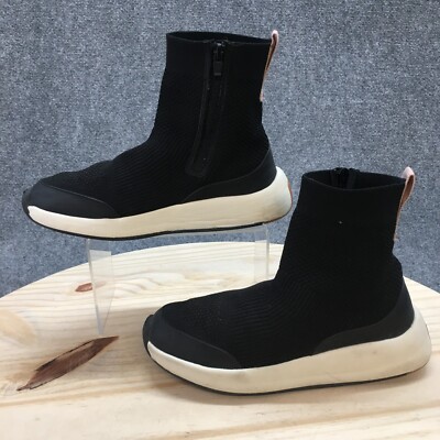 zara クモ柄刺繍 スリッポン 38 Zara Shoes Womens 38 Sock Sneakers Black Side Zipper Comfort Ankle