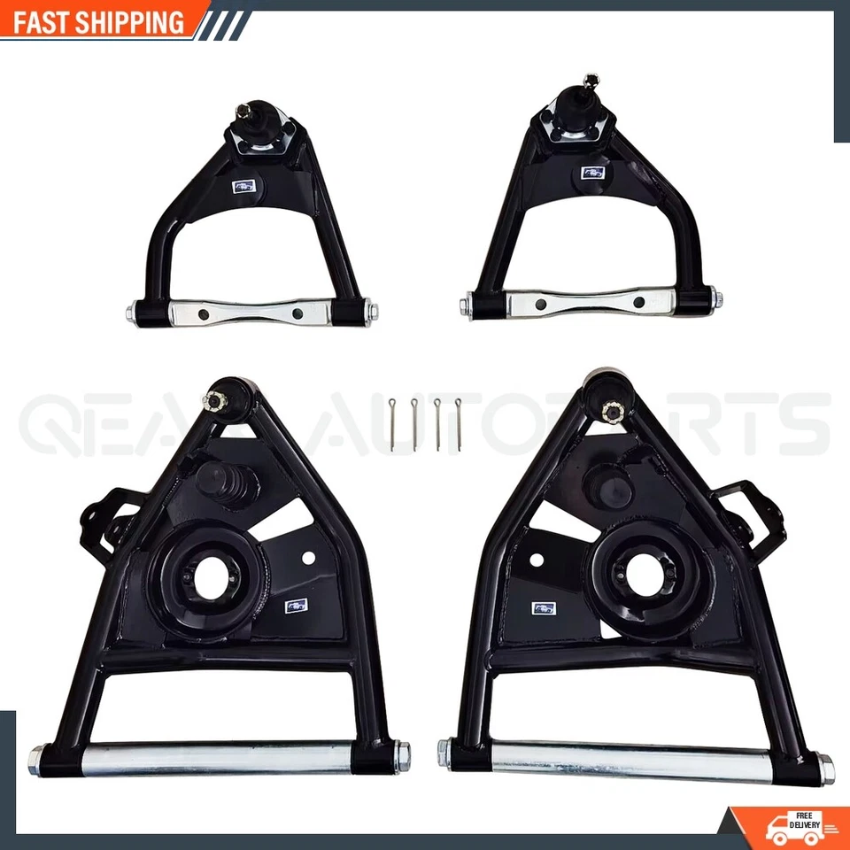 For 1963-1970 Chevrolet / GMC C10 Tubular Control Arms Set of 4 Upper And Lower - Imagem 2 de 4