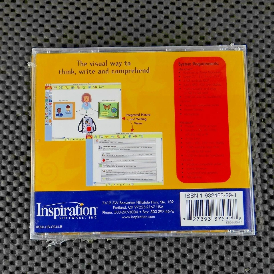 Kidspiration Software Version 2 Visual Way To Think, Write and Comprehend - Image 2 of 2