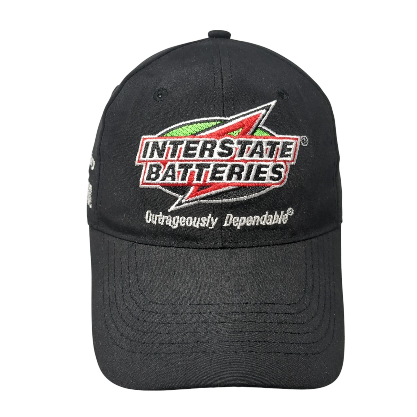 Interstate Batteries Strapback Hat Black One Size… - image 1