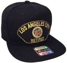 City of Los Angeles Retired Black Snapback