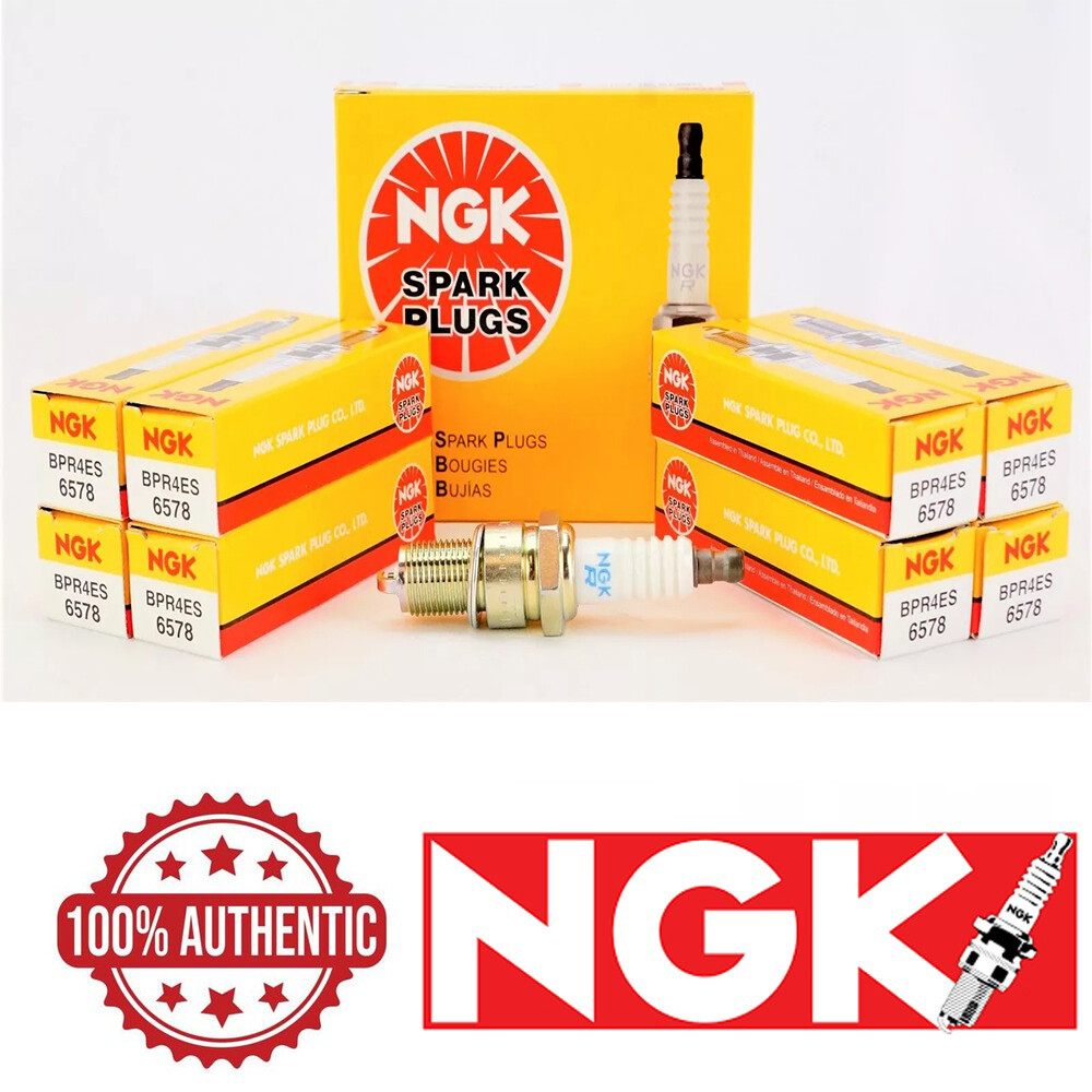 NGK Set 8 Standard Nickel Spark Plugs For Chevy Jeep Dodge Chrysler Cadillac V8