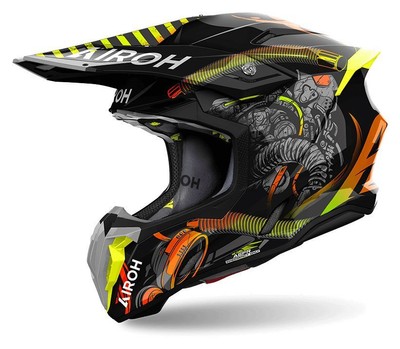 Off-Road Helmet Airoh TWIST 3 TOXIC Gloss