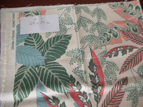 Bundle/Job Lot 21 x Floral/Leaf Fabric Remnants - Prestigious Textiles - Picture 18 of 23