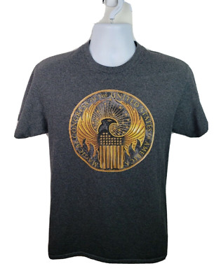 Official Fantastic Beasts Magical Congress of the United States Gray Tshirt M