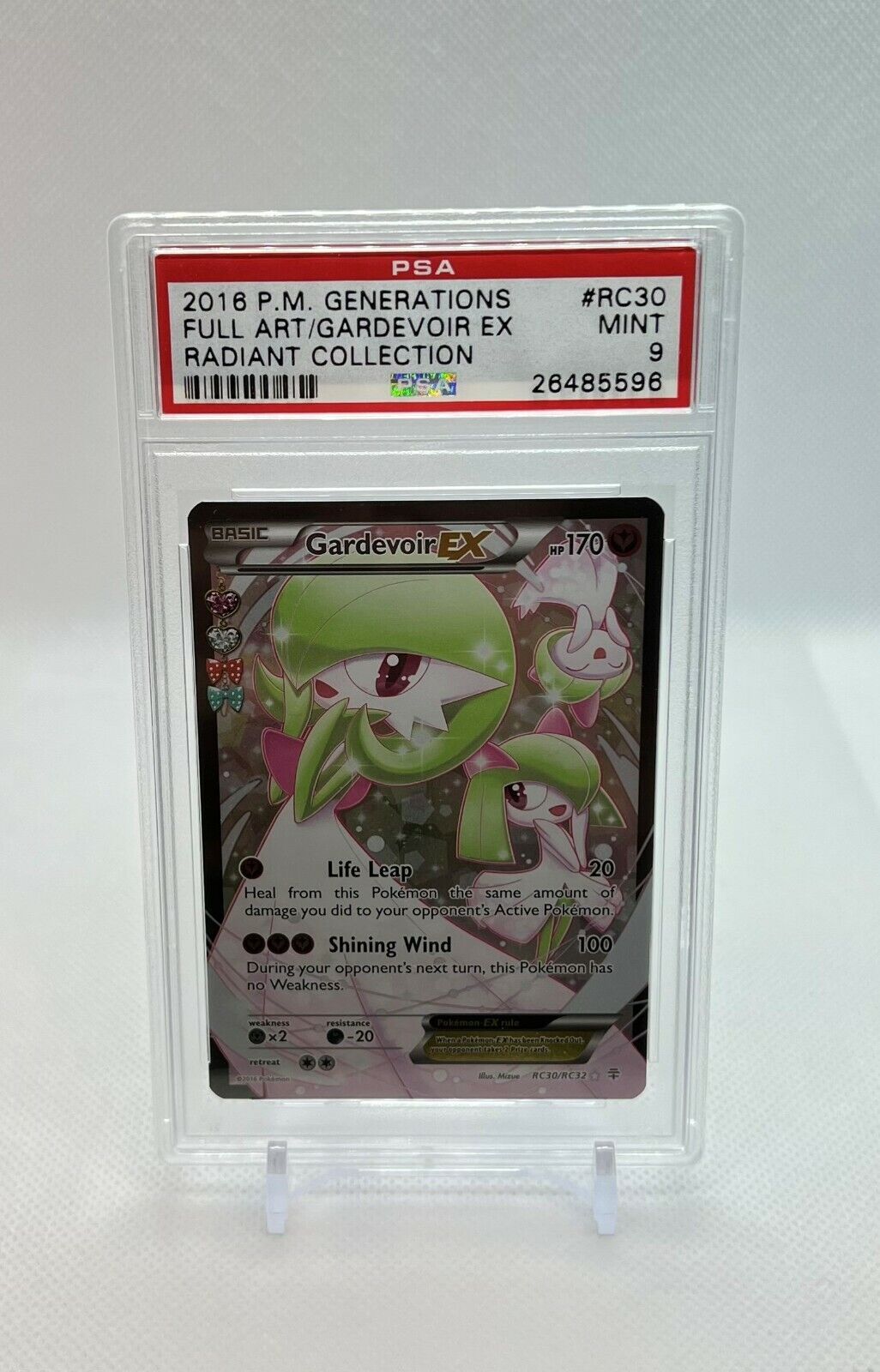 Gardevoir EX Full Art - RC30/RC32 - Generations: Radiant