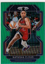 2022 Panini WNBA Prizm Green Refractor #42 Natasha Cloud