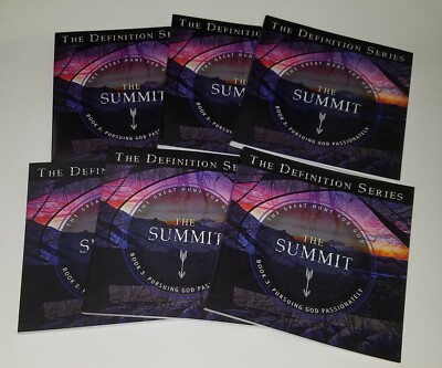 6 Copies The Summit Definition Series Book 3 Pursuing God Passionately PBK Lot