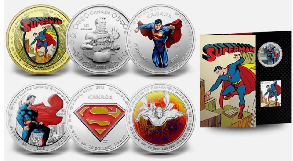 Superman Gold Coin In Canadian Commemorative Coins for sale | eBay