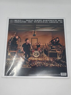 SIMPLE PLAN 直筆サイン Simple Plan Harder Than It Looks Translucent Yellow Signed Vinyl