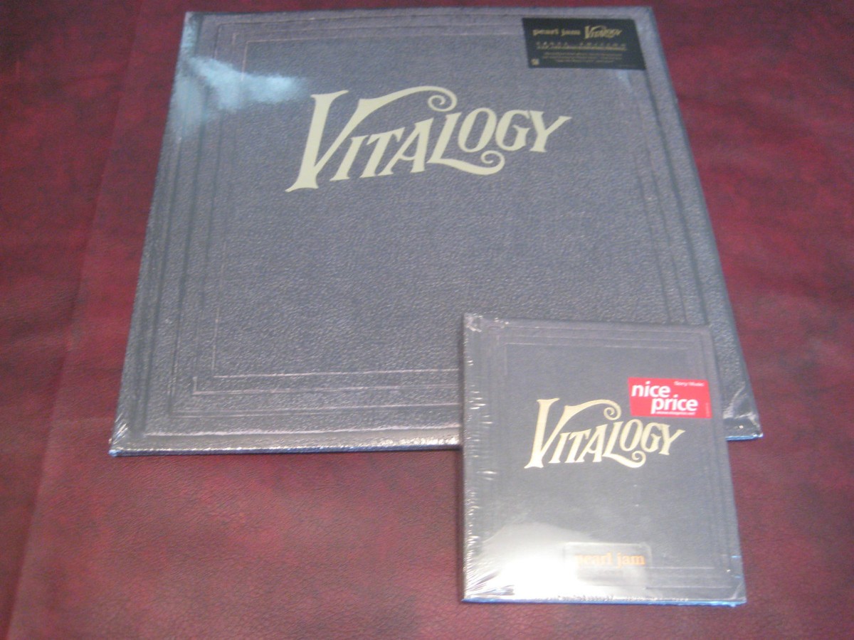 PEARL JAM VITALOGY DELUXE VINYL LIMITED EDITION 2 LP SET +