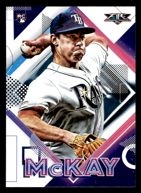 2020 Topps Fire Brendan McKay RC #111 Tampa Bay Rays | eBay