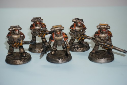 Horus Heresy Iron Warriors Legion Heavy Weapon Squad x 5 - Bild 5 von 9