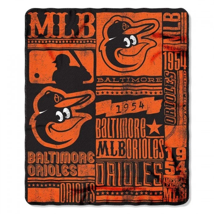 SOFT FLEECE THROW 50"x 60" STADIUM BLANKET NEW BASEBALL - PICK YOUR TEAM