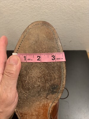 Allen Edmonds Redding Brown Captoe Dress Shoes Leather Mens  display picture 1