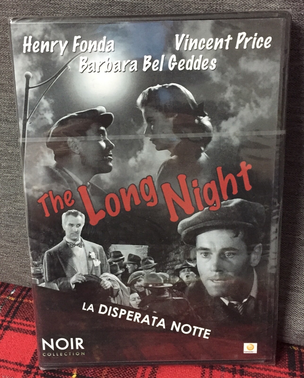 La Disperata Notte DVD Nuovo Henry Fonda Vincent Price Bel Geddes The Long Night