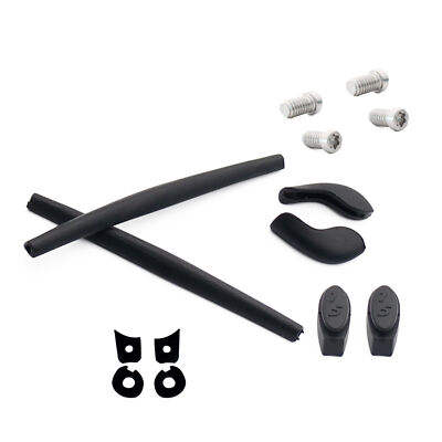 #ad Black Replacement Silicon Rubber Kits amp; 4Pcs T6 Screw for Oakley Juliet Sunglass $17.91