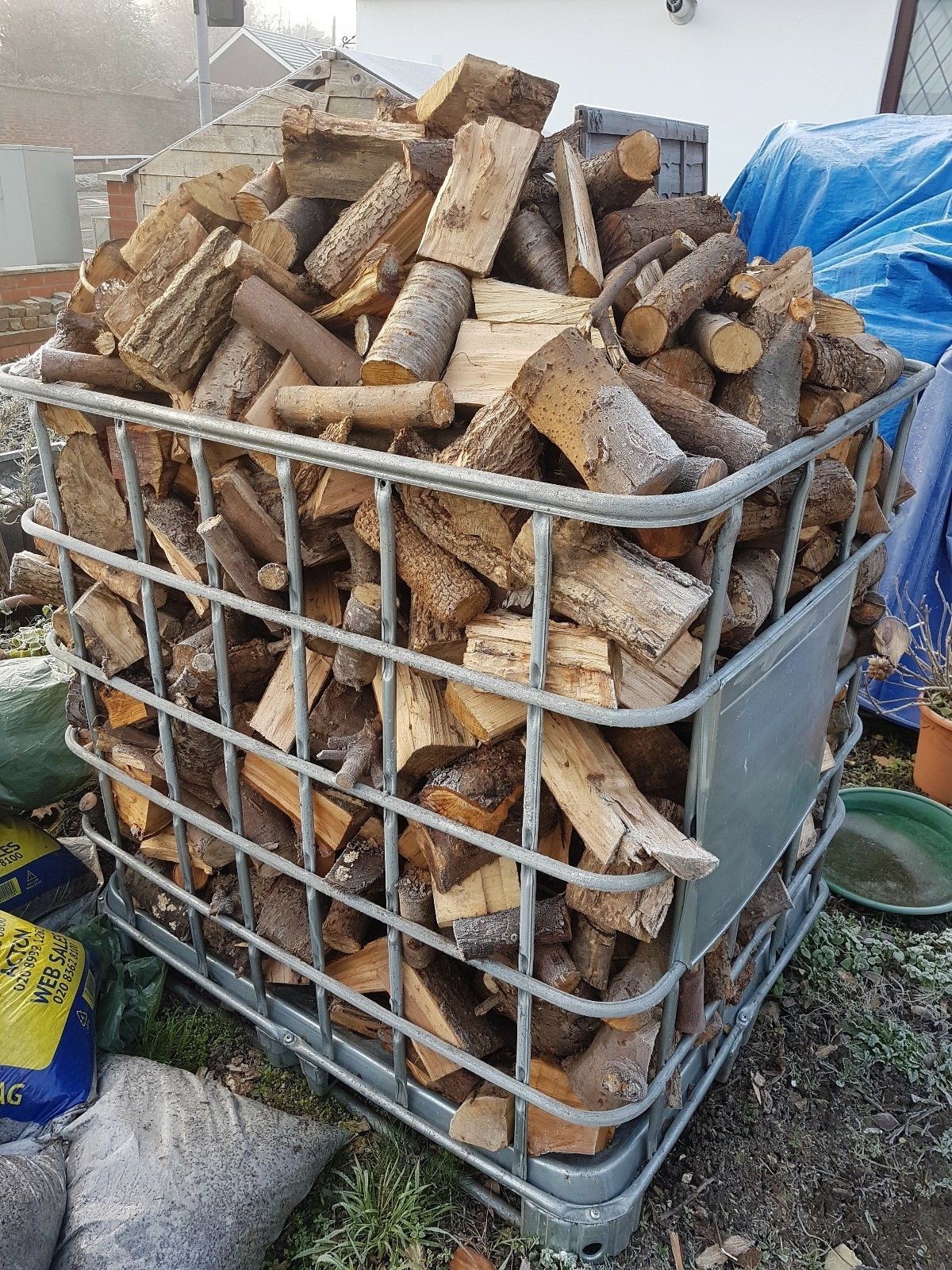 Kiln Dried Hardwood Logs- Firewood Wood Open Fire Stoves Log Burner | eBay