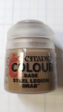 Warhammer Citadel Paints BASE Steel Legion Drab 12ml
