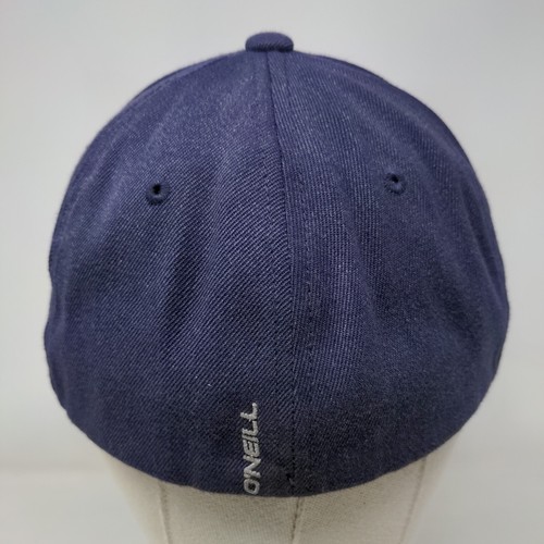 O'Neill Fitted Hat Blue Small/Medium Embroidered Flexfit Yupoong - Picture 5 of 7
