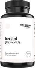 Wholesome Story Myo-Inositol Supplement  Inositol Powder Capsules  Myoinosi...